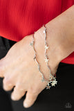 Party in the USA-Silver Clasp Bracelet-Paparazzi Accessories