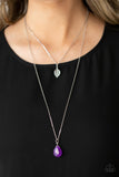 Natural Essence-Purple Necklace-Paparazzi Accessories