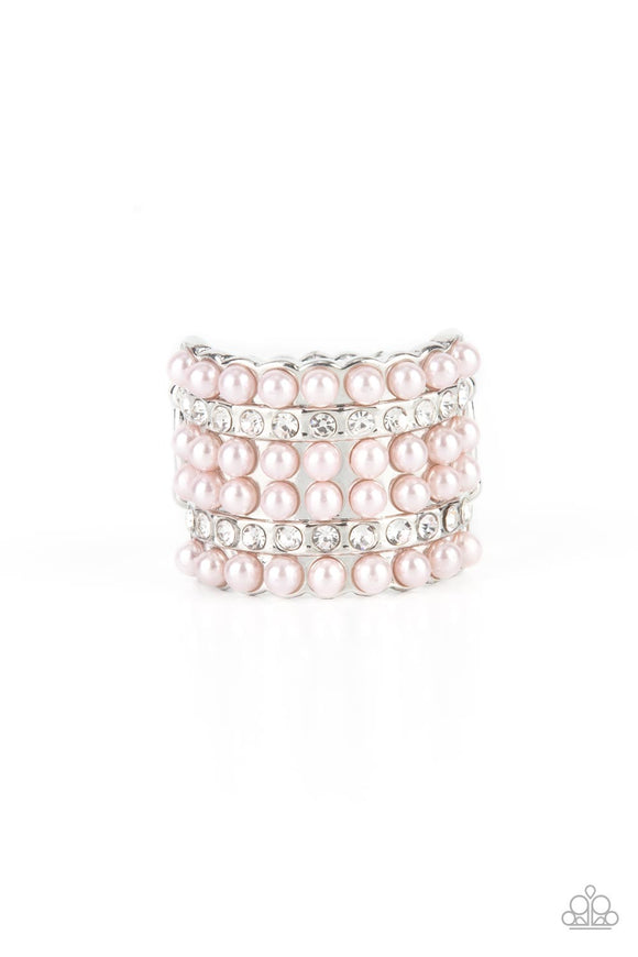Verified Vintage-Pink Ring-Paparazzi Accessories