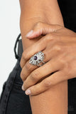Dining with Royalty-Purple Ring-Paparazzi Accessories