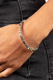 Living In The PASTURE-Green Stretch Bracelet-Paparazzi Accessories