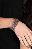 Going, Going, GONDOLA-Red Stretch Bracelet-Paparazzi Accessories