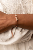 Roll Out the Radiance-Copper Bracelet-Paparazzi Accessories