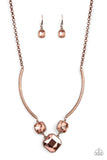 Divine IRIDESCENCE-Copper Necklace-Paparazzi Accessories