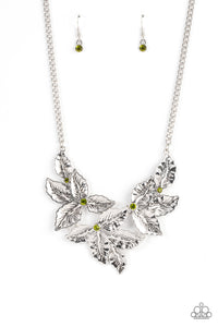 Holly Heiress-Green Necklace-Paparazzi Accessories
