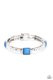 Totally Terraform-Blue Stretch Bracelet-Paparazzi Accessories