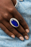 Believe in Bling-Blue Ring-Paparazzi Accessories