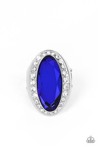 Believe in Bling-Blue Ring-Paparazzi Accessories
