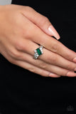Tip the Balance-Green Ring-Paparazzi Accessories