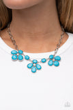 SELFIE-Worth-Blue Necklace-Paparazzi Accessories