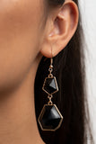 Rio Relic-Black Earring-Paparazzi Accessories