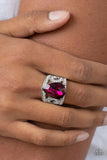 Kinda a Big Deal-Pink Ring-Paparazzi Accessories