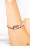 Tranquil Treasure-Pink Cuff Bracelet-Paparazzi Accessories