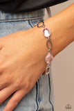 Dazzle for Days-Pink Clasp Bracelet-Paparazzi Accessories