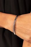 Gives Me the SHIMMERS-Pink Cuff Bracelet-Paparazzi Accessories