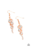 Highly Flammable-Copper Earring-Paparazzi Accessories