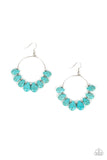 Canyon Quarry-Blue Earring-Paparazzi Accessories