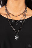 Under the Northern Lights-Black Necklace-Paparazzi Accessories