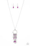 Totally Trolling-Purple Necklace-Paparazzi Accessories