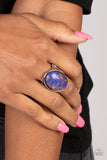 Majestic Marbling-Purple Ring-Paparazzi Accessories