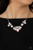Ethereal Romance-Pink Necklace-Paparazzi Accessories