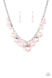 Broadway Belle-Pink Necklace-Paparazzi Accessories.