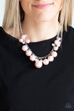 Broadway Belle-Pink Necklace-Paparazzi Accessories.