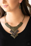 Fiercely Pharaoh-Multi Necklace-Paparazzi Accessories.