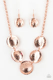 First Impressions-Copper Necklace-Paparazzi Accessories.
