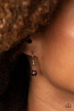 GLISTEN To This-Purple Necklace-Paparazzi Accessories.