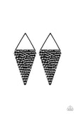 Have A Bite-Black Post Earring-Paparazzi Accessories.