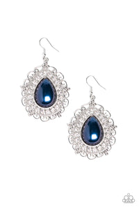 Incredibly Celebrity-Blue Earring-Paparazzi Accessories.