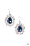 Incredibly Celebrity-Blue Earring-Paparazzi Accessories.