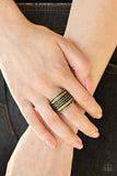Let it LAYER-Brass Ring-Paparazzi Accessories