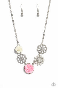 Tea Party Favors-Pink Necklace-Paparazzi Accessories