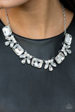 Long Live Sparkle-White Necklace-Paparazzi Accessories.