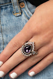 Make Your TRADEMARK-Purple Ring-Paparazzi Accessories.