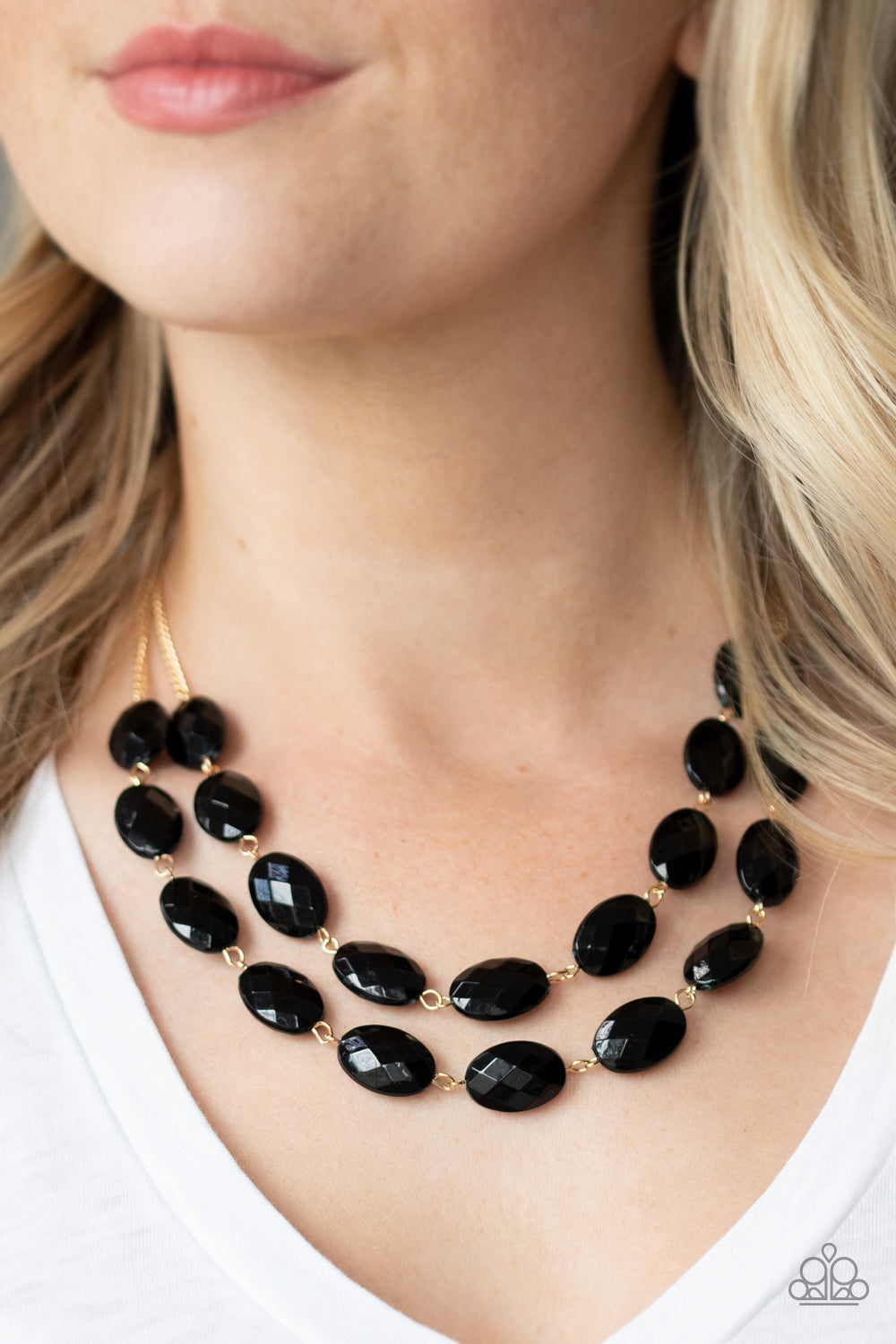 SoCal Style - Black Paparazzi Urban Necklace – jemtastic jewelry