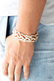 Outback Outlaw-Brown Urban Bracelet-Paparazzi Accessories.