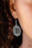 Picture of WEALTH-Black Earring-Paparazzi Accessories.