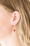 Pretty Pop-tastic!-Red Necklace-Paparazzi Accessories.