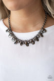 Stage Stunner-Black Necklace-Paparazzi Accessories