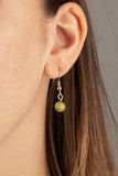 Teardrop Tranquility-Green Necklace-Paparazzi Accessories.