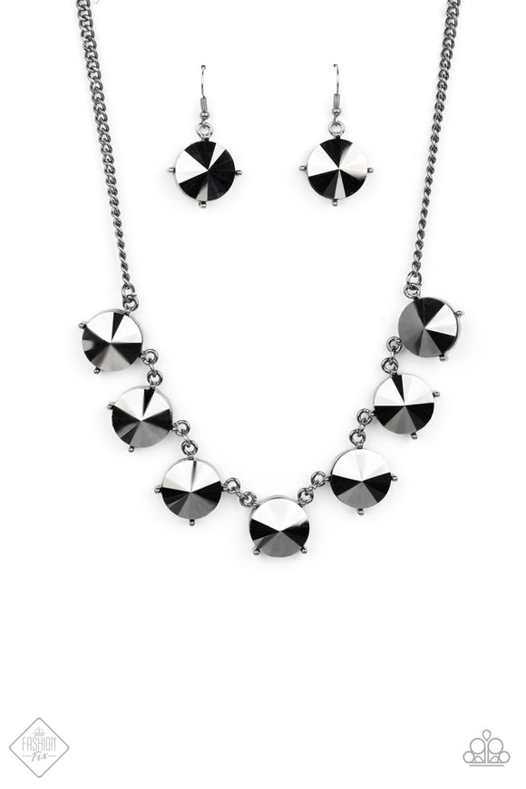 The SHOWCASE Must Go On-Black Necklace-Paparazzi Accessories