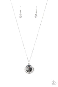 Trademark Twinkle-Silver Necklace-Paparazzi Accessories.