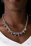 Trust Fund Baby-Purple Necklace-Paparazzi Accessories.