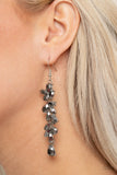 Unlimited Luster-Silver Earring-Paparazzi Accessories.