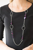 Very Visionary-Purple Necklace-Paparazzi Accessories