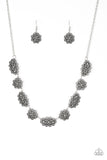 Vintage Vogue-Silver Necklace-Paparazzi Accessories.