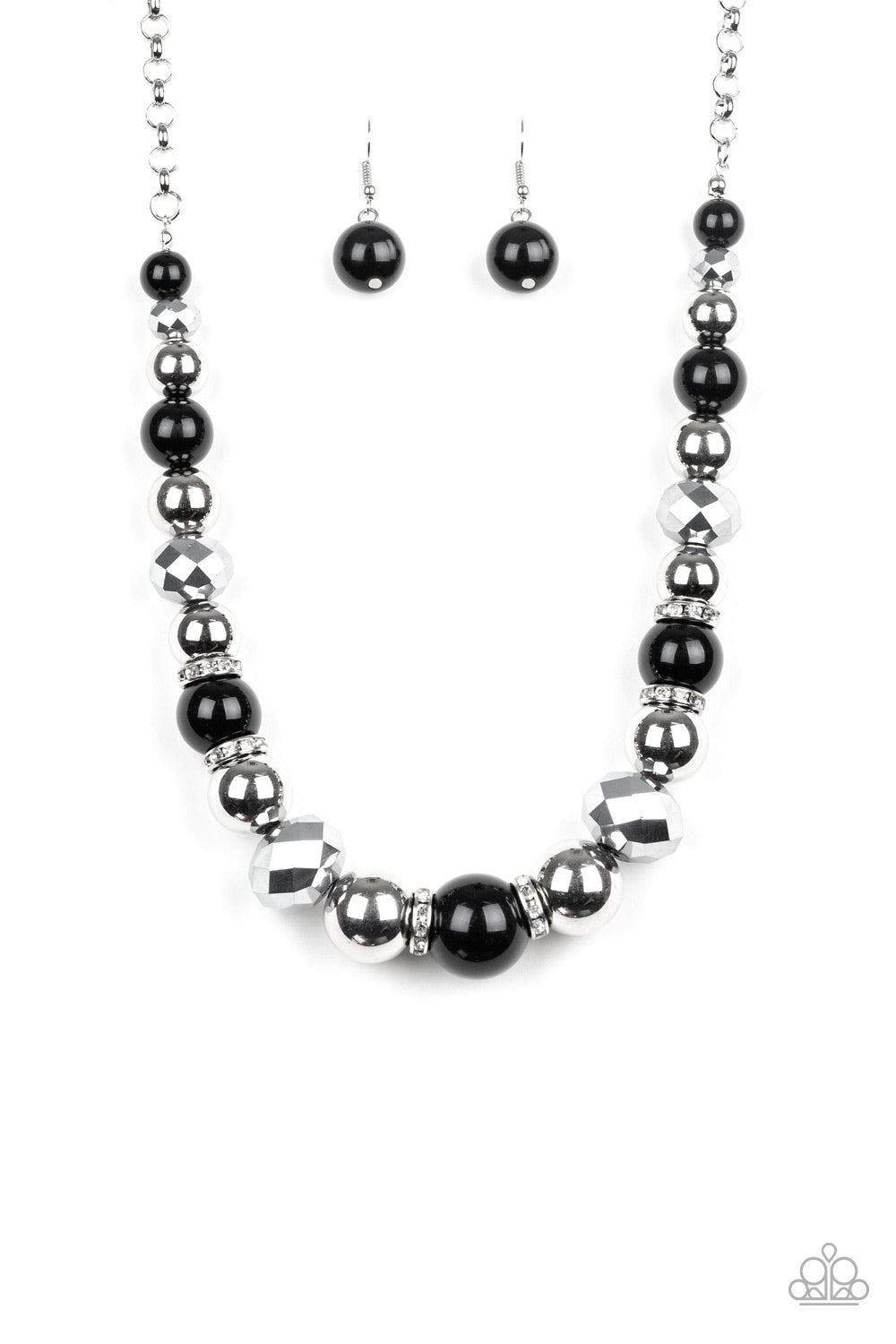 Paparazzi ♥ Take Charge - Black ♥ Necklace – LisaAbercrombie